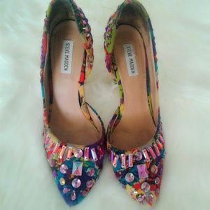 Galactik Rhinestones Pumps (Steve Madden)